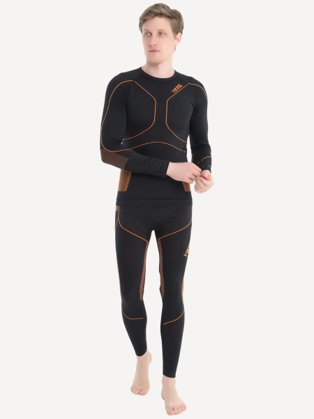 Комплект термобелья Bruno Man (black; M)